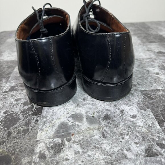 Bostonian Classics Oxfords Dress Shoes Mens Size 11.5 W Wide Black Leather - Picture 4 of 13